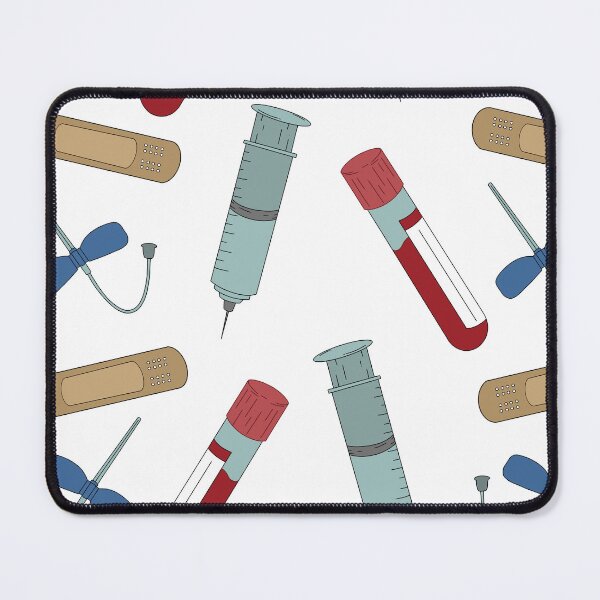 Item preview, Phlebotomy Essentials Pattern designed and sold by ArtByDreher.