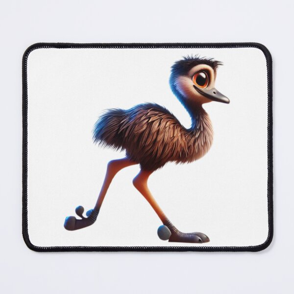 Item preview, Funny Emu designed and sold by Sillytoe.