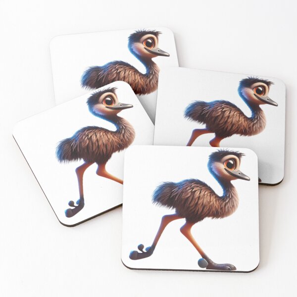 Item preview, Funny Emu designed and sold by Sillytoe.