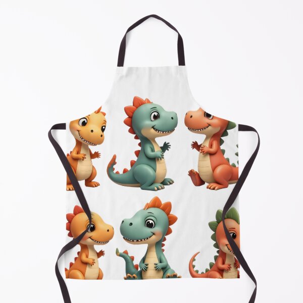 Item preview, Cute Baby Dinosaur Sticker Set – Cartoon Dino Clipart Bundle designed and sold by Dailyprintstyle.