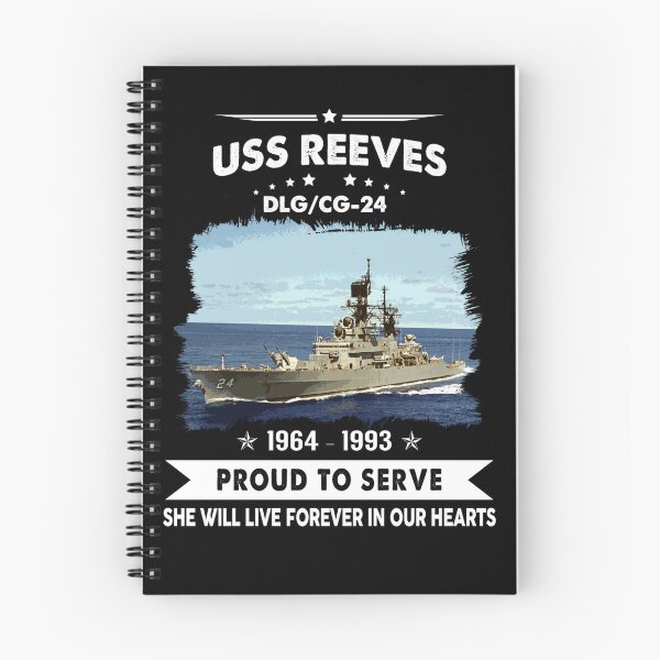 Item preview, USS Reeves DLG24, regalo para veteranos de la Marina. Ideal para esposos, padres y abuelos. designed and sold by Timeless Bond Designs.