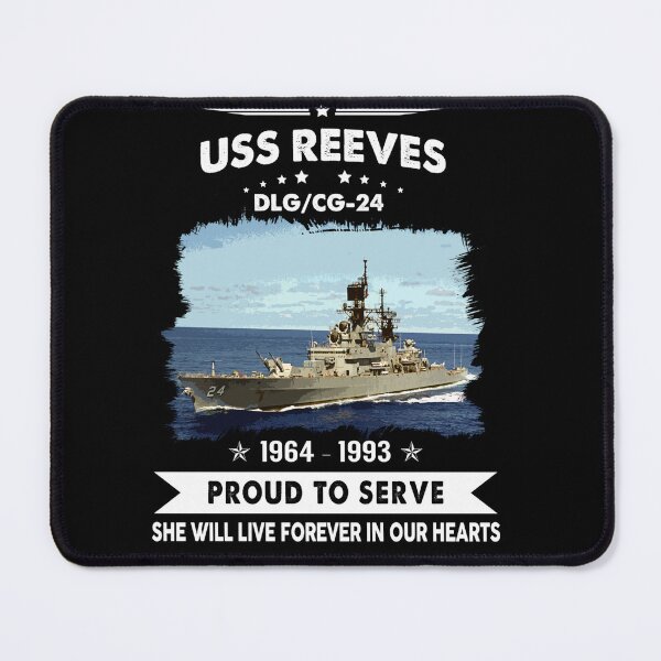 Item preview, USS Reeves DLG24, Navy Veteran Mens Gift Idea Husband, Dad, Grandpa designed and sold by Timeless Bond Designs.