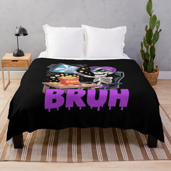 Item preview, Funny Gamer Skeleton Gamer Teen Boys Video Gaming Bruh designed and sold by KingsLife1994.