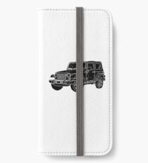 Jeep - Black iPhone Wallet/Case/Skin