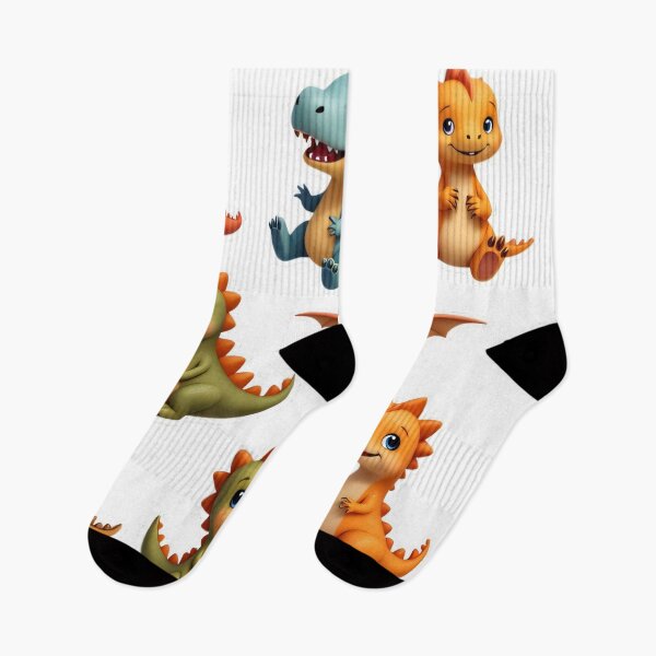 Item preview, Cute Baby Dinosaur Sticker Set – Cartoon Dino Clipart Bundle designed and sold by Dailyprintstyle.