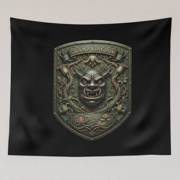 Item preview, Medieval Fantasy Crest – Swamp Kingdom Inspired by Shrek designed and sold by Kala Design.
