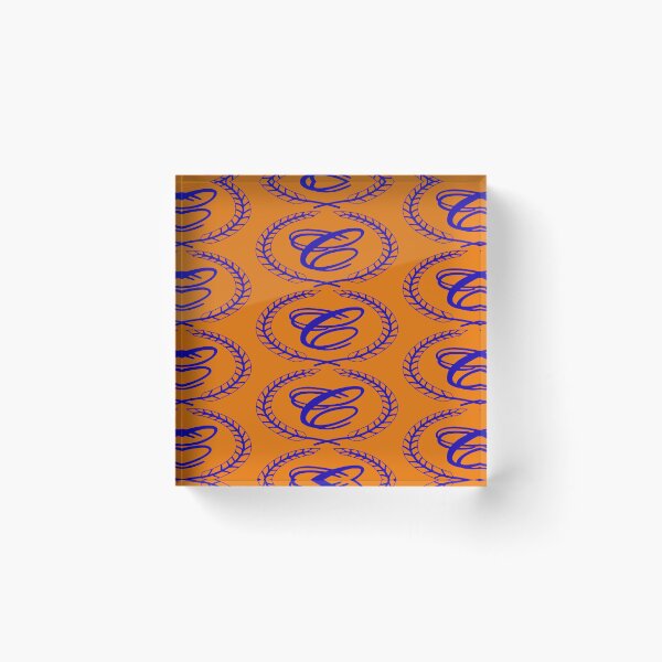 Item preview, Cobalt Boats Orange Purple  designed and sold by ChristinasMess.