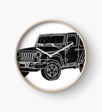 Jeep - Black Clock
