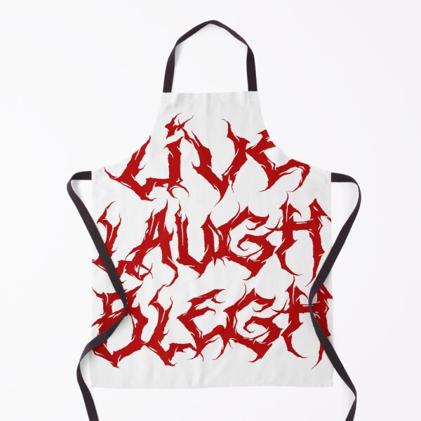Item preview, Live Laugh Blegh Funny Heavy Metal Band Parody Moshpit designed and sold by MichaelDownsb.