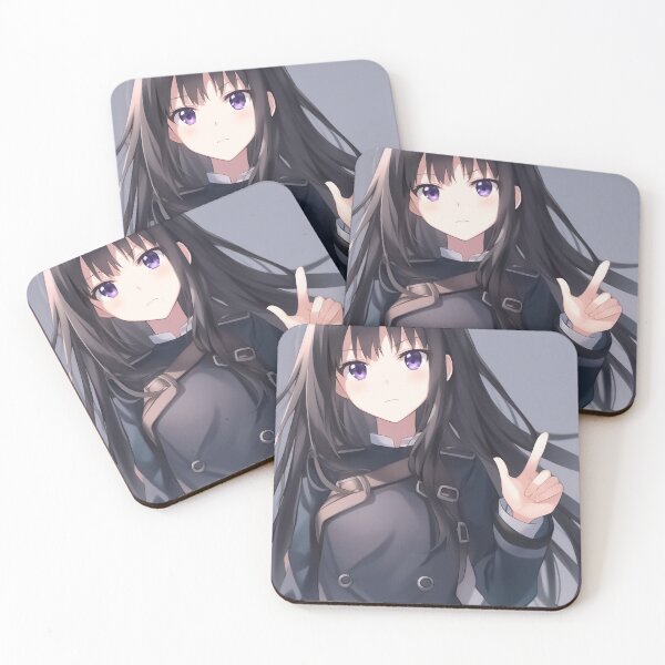 Item preview, Takina Inoue Focused Gesture Pose Lycoris Recoil Anime designed and sold by tookmitanima.