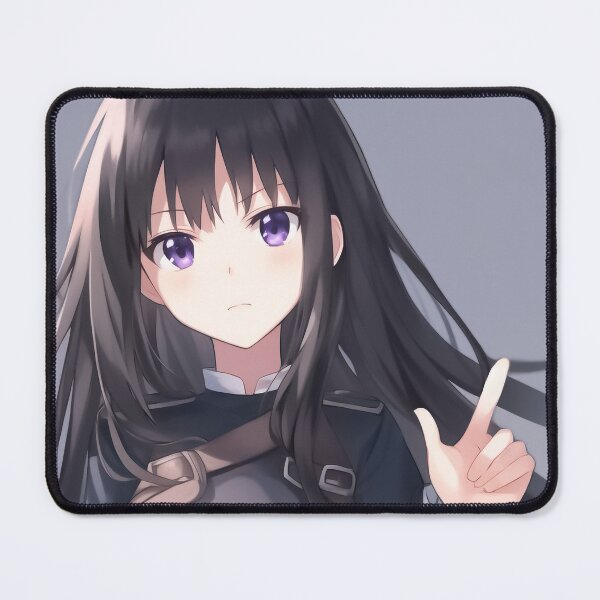 Item preview, Takina Inoue Focused Gesture Pose Lycoris Recoil Anime designed and sold by tookmitanima.