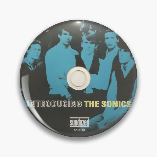 Item preview, The Sonics – Introducing Album Art Retro Rock Poster designed and sold by fintantalonet.