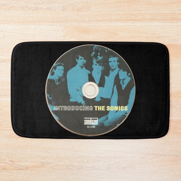 Item preview, The Sonics – Introducing Album Art Retro Rock Poster designed and sold by fintantalonet.