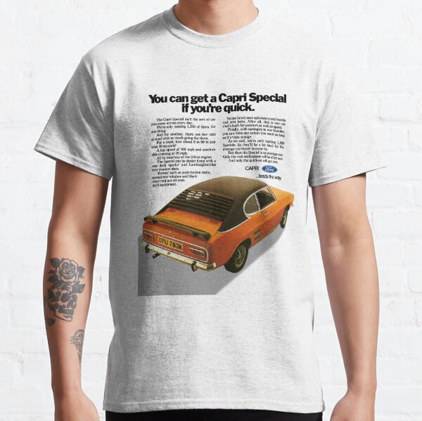 Regalo Per Dad Lui Grandad ESCORT Mk1 RS2000 73 da Uomo Classic Car T Shirt 