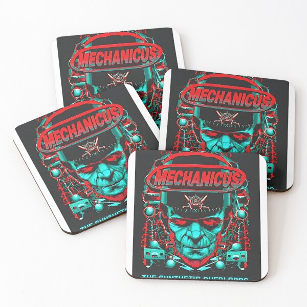 Item preview, Mechanicus – The Synthetic Overlords Cyberpunk Sci-Fi Horror Design designed and sold by Zeraels.