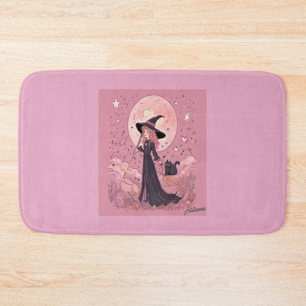 Item preview, "Pink-Haired Witch: Sweet Magic Dream" designed and sold by Artisticanvas.