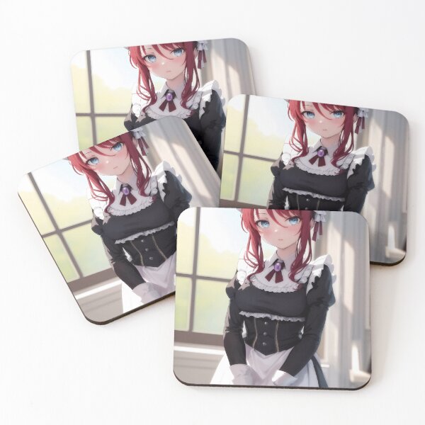 Item preview, Tilty Claret Window Light Maid Tenten Kakumei Anime Girl designed and sold by tookmitanima.