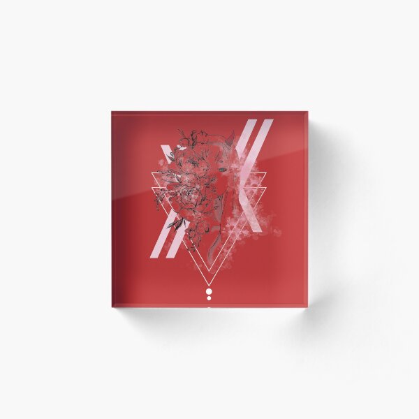 I promise, Darling - 02 Bloom Acrylic Block