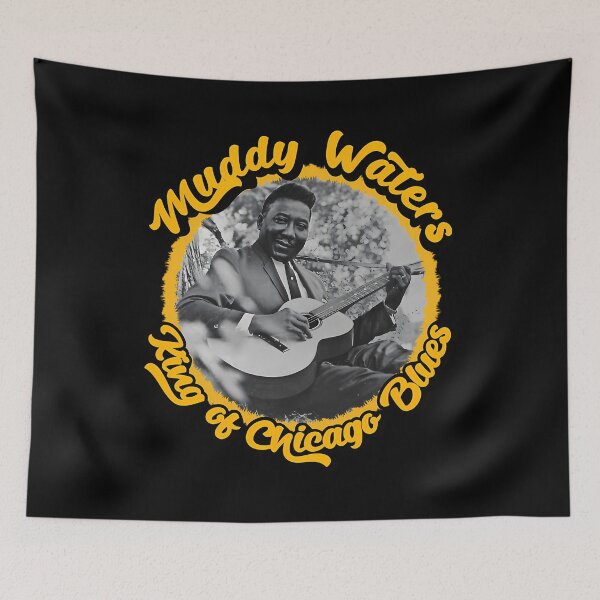Item preview, Muddy Waters King Of Chicago Blues designed and sold by MARINEOLEVA.
