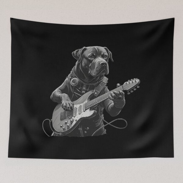Item preview, Labradors Rock Anthem designed and sold by MARINEOLEVA.
