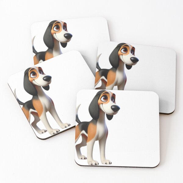Item preview, Charming English Foxhound designed and sold by Sillytoe.
