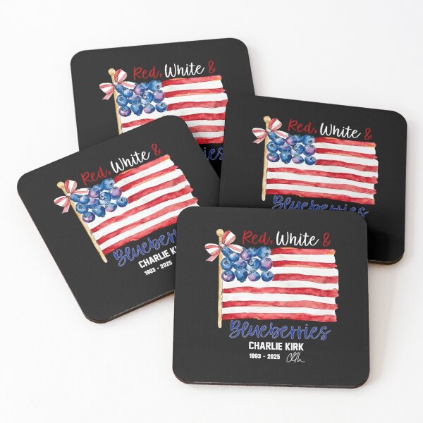 Item preview, Red White and Blueberries Coquette USA Flag Charlie 1993-2025 designed and sold by MarlinConroy.