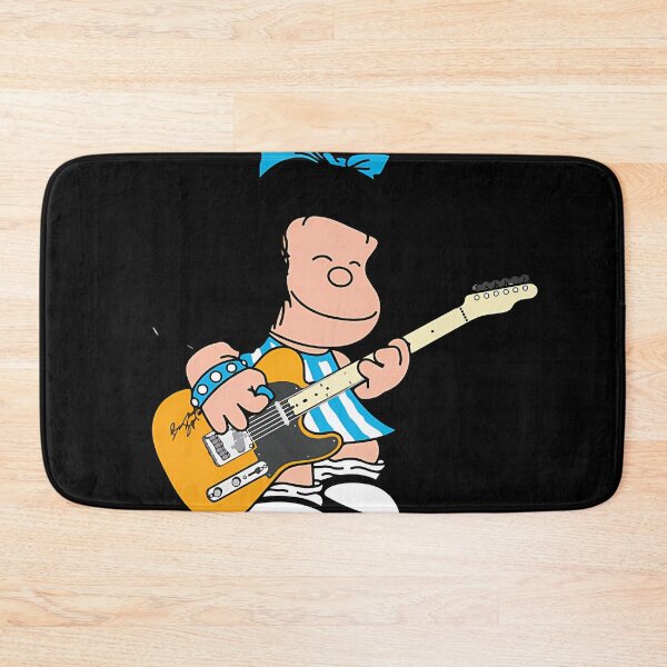 Item preview, Mafalda Quino Playing Guitar Music designed and sold by MARINEOLEVA.