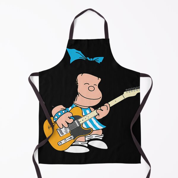 Item preview, Mafalda Quino Playing Guitar Music designed and sold by MARINEOLEVA.