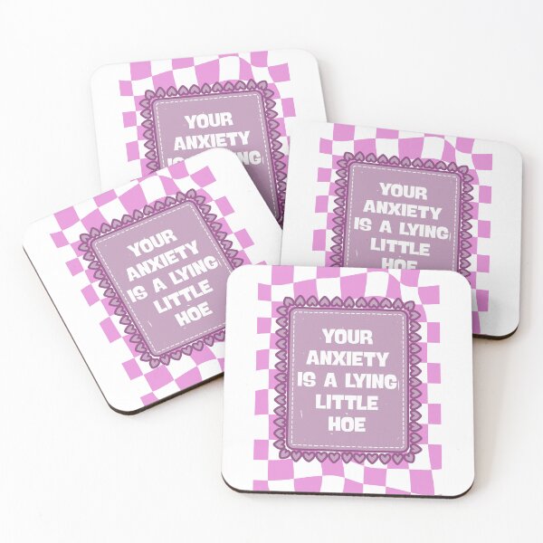 Item preview, Your Anxiety Is A Lying Little Hoe in Pink designed and sold by Dondonmart.