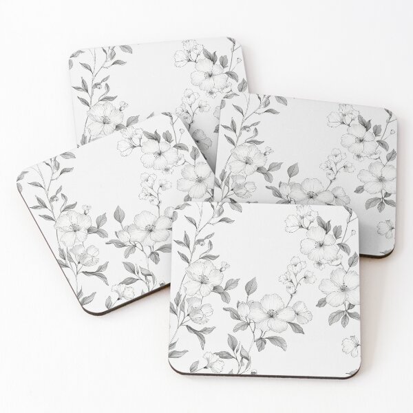 Item preview, Floral Sketch designed and sold by CoolPixels.