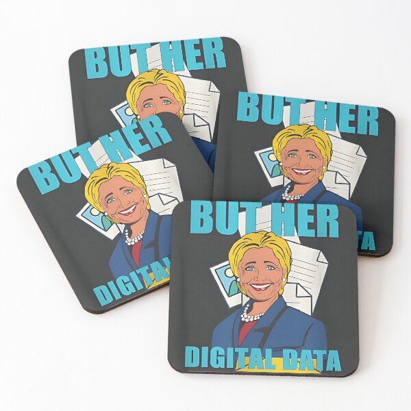 Item preview, Political Parody Meme – But Her Digital Data designed and sold by Rassrus.