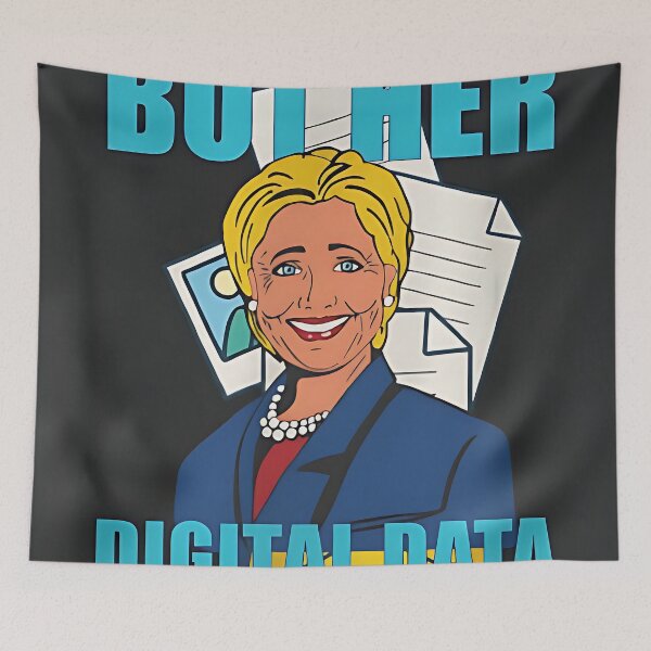 Item preview, Political Parody Meme – But Her Digital Data designed and sold by Rassrus.