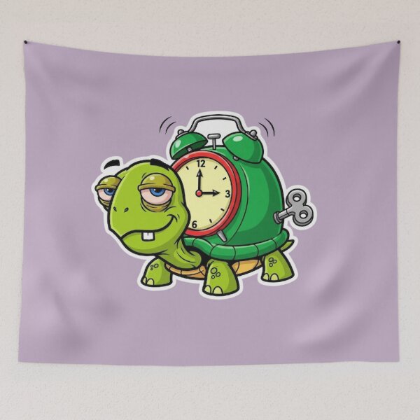 Item preview, AlarmTurtle – The Wake-Up Turtle designed and sold by Lin's Art Lab.