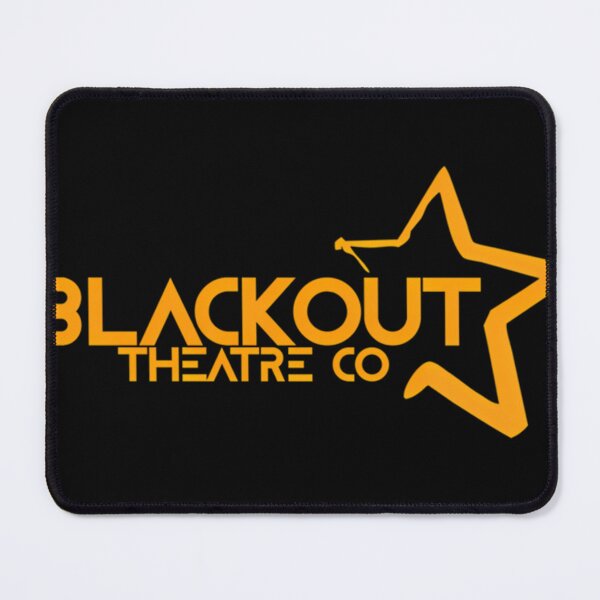 Item preview, Blackout Theatre Company Logo (Gold Print) designed and sold by TeppoTammisto.