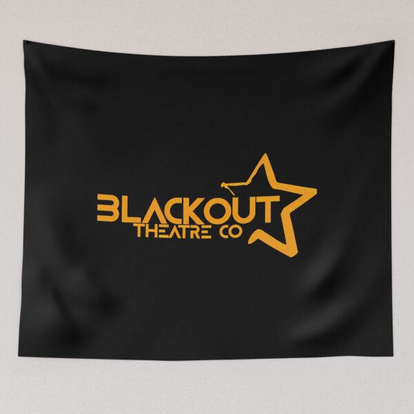 Artikelvorschau, Logo der Blackout Theatre Company (Golddruck) entworfen und verkauft von TeppoTammisto.
