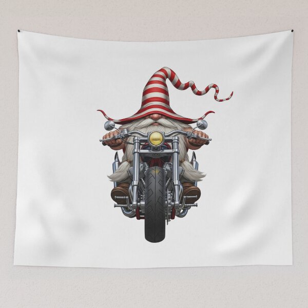 Item preview, Biker Gnome on a Chopper Motorcycle designed and sold by DisignByPrince.