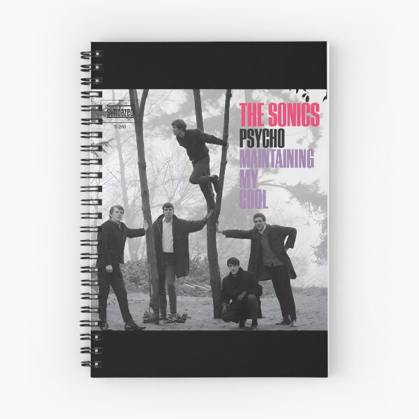 Item preview, The Sonics – Psycho Garage Rock Retro Poster designed and sold by fintantalonet.