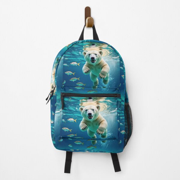 Item preview, Playful Polar Bear Underwater designed and sold by Savannah Gibbs.