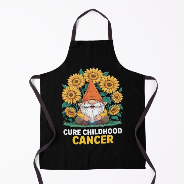 Item preview, Gnome Cure Chilhood Cancer Awareness Ribbon designed and sold by PeteHomenick.