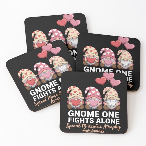 Item preview, Gnome One Fights Alone Spinal Muscular Atrophy SMA Awareness designed and sold by PeteHomenick.
