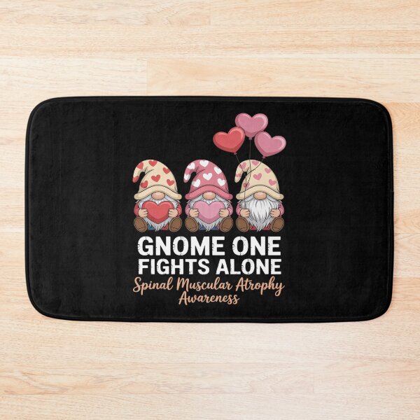 Item preview, Gnome One Fights Alone Spinal Muscular Atrophy SMA Awareness designed and sold by PeteHomenick.
