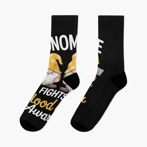 Item preview, Gnome One Fights Alone Gold Childhood Cancer Awareness designed and sold by PeteHomenick.