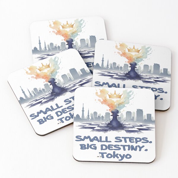 Item preview, Small Steps. Big Destiny. Tokyo. designed and sold by PawnShiftGoods.
