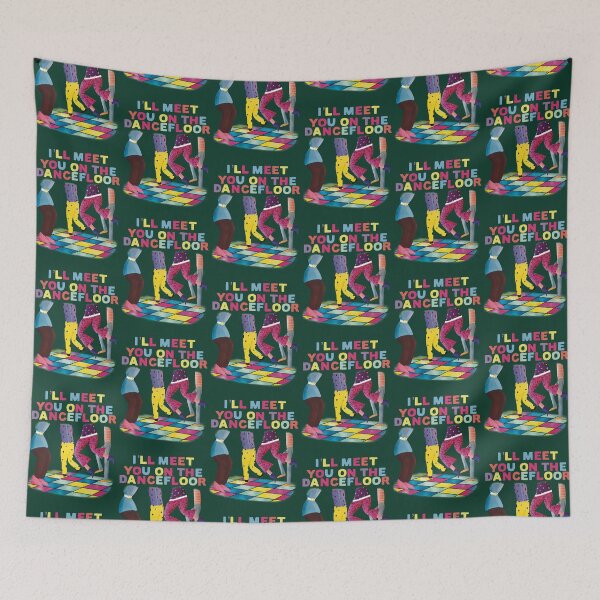 Item preview, I’ll Meet You On The Dancefloor (Black) Oversized  designed and sold by AdleyMeade.