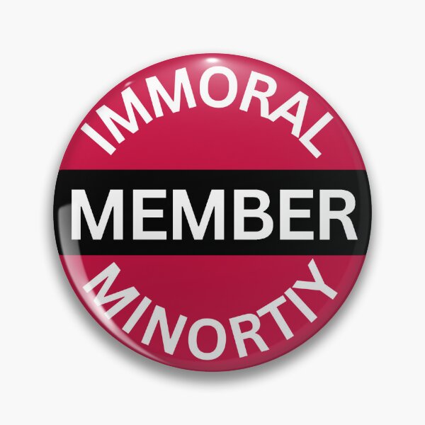 Item preview, Immoral Minority Member designed and sold by annelieseco.