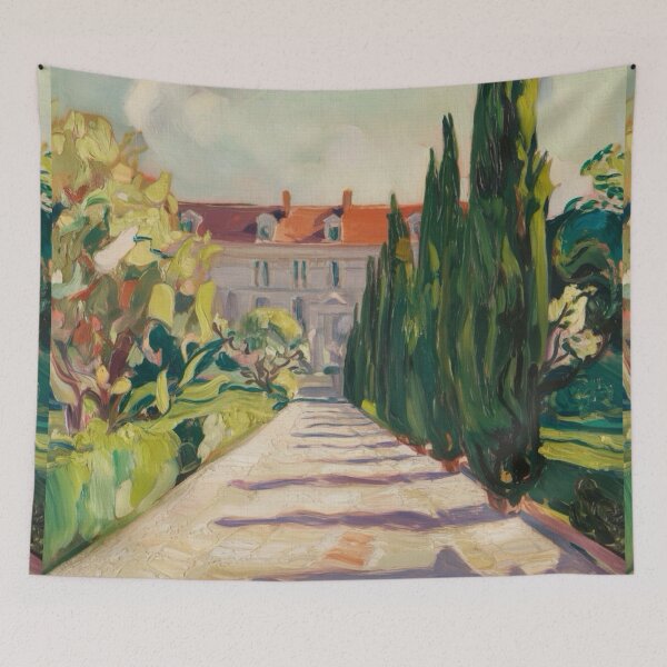Item preview, Chateau Garden Walk – French Country Cypress Alley designed and sold by CARRAANN.