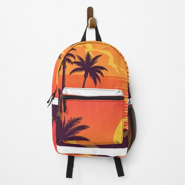 Item preview, Retro Sunset Silhouette designed and sold by MonishArt.