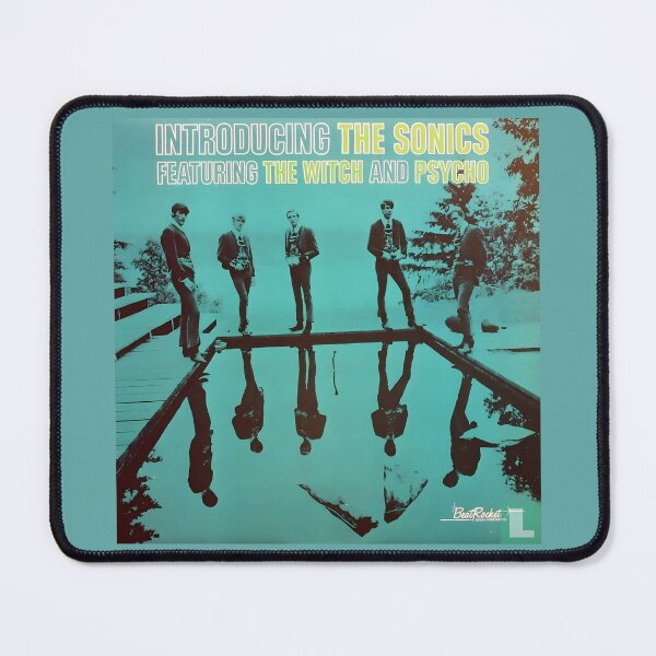 Item preview, The Sonics – Introducing Album Vintage Garage Rock Poster designed and sold by fintantalonet.