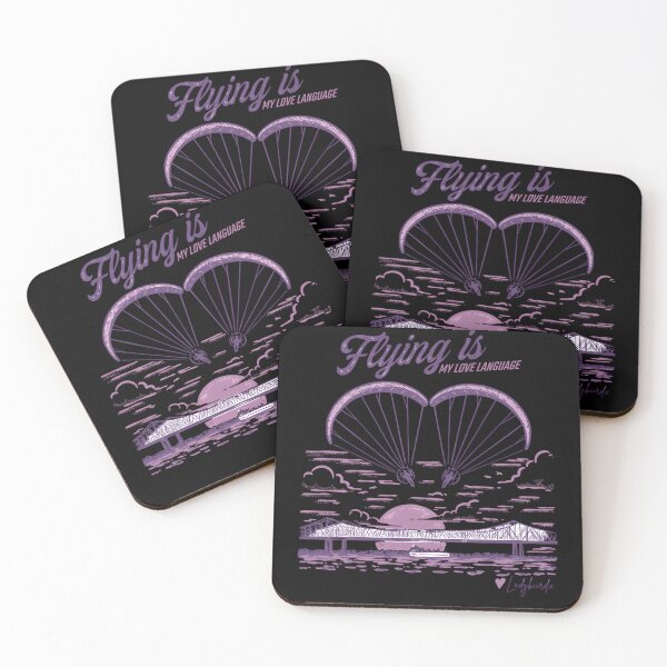 Item preview, Flying Is My Love Language Paramotor designed and sold by ThomsonRiot.