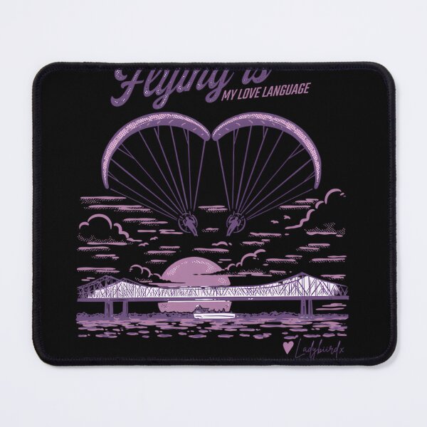 Item preview, Flying Is My Love Language Paramotor designed and sold by ThomsonRiot.